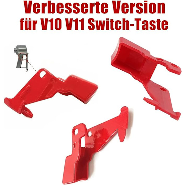 Förstärkt avtryckarknapp för Dyson V11 V10 dammsugare uppgraderad
