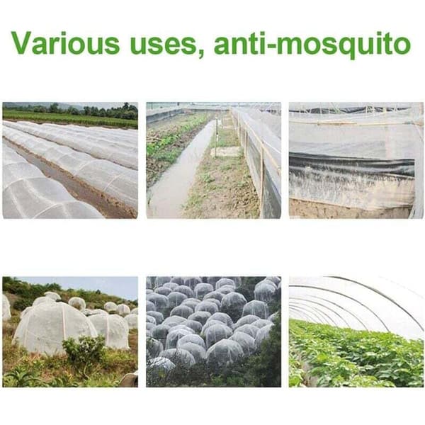3m x 10m insektnet, insektnet til planter, havenet