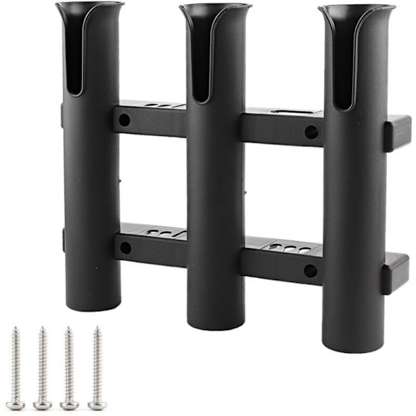 3 Link Vertikal Fiske Stang Holder Organizer Pol Rør Rack Sejlbåd