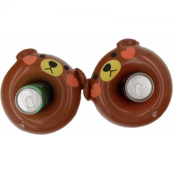 Pool Float Bar,Pool Inflatable Mattress,Cute Bear Inflatable Pool