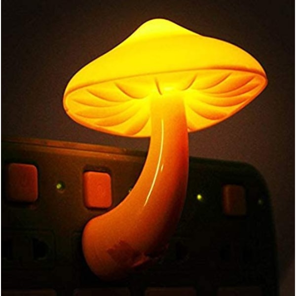 Set med 2 nattlys, soppnattlampe, nattlampe for voksne