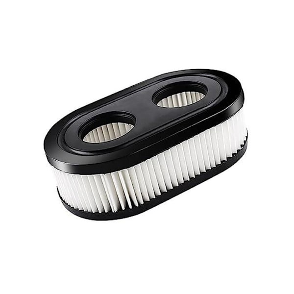 Sæt med 2 luftfiltre med luftfilterdæksel til Briggs & Stratton