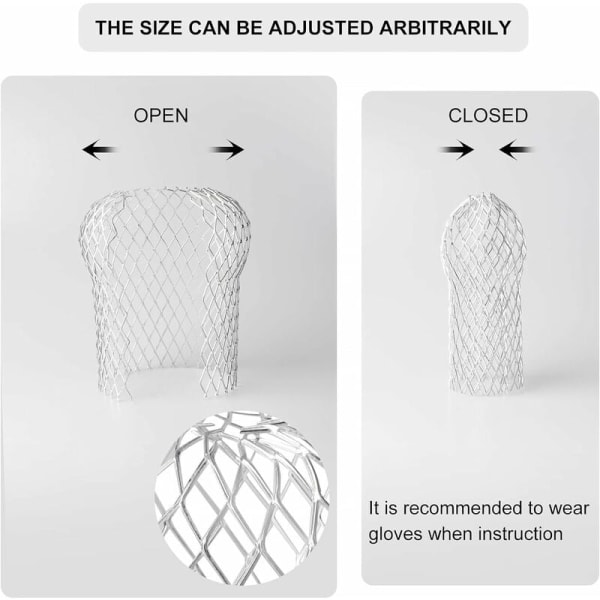 8 Pak Aluminium Tagrenderfiltre, Fleksible og Holdbare Tagrenderfiltre