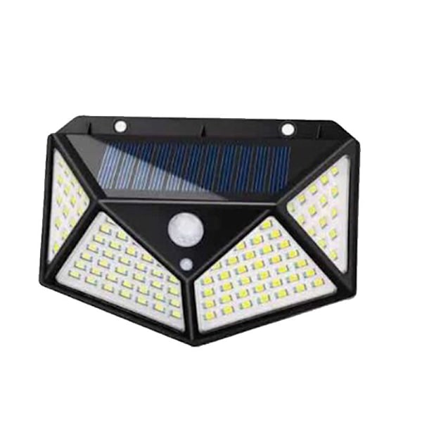 100LED Solcellslampa IP65 Vattentät Utomhus - 1-pack