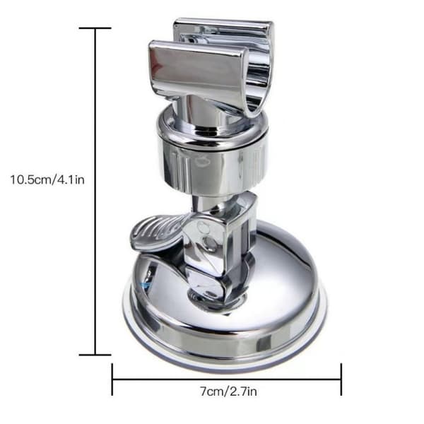 Universal håndbruserholder, justerbar bruserholder, 360° Rota