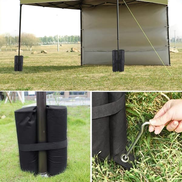 Gazebo viktväskor, sandsäckar, benvikter för pop-up-tält, paraply