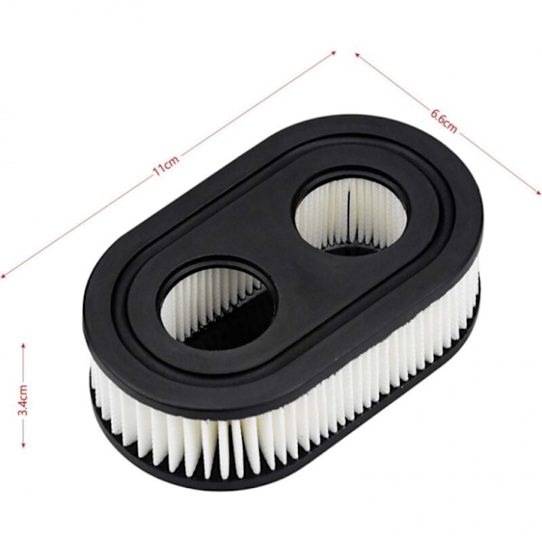 2 stk. plæneklipper luftfilter til 550E-550EX Briggs & Stratton 7