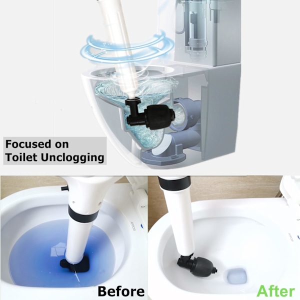 Toilet Unblocker, Drain Unblocker, Bathroom Plunger, Heavy Duty A