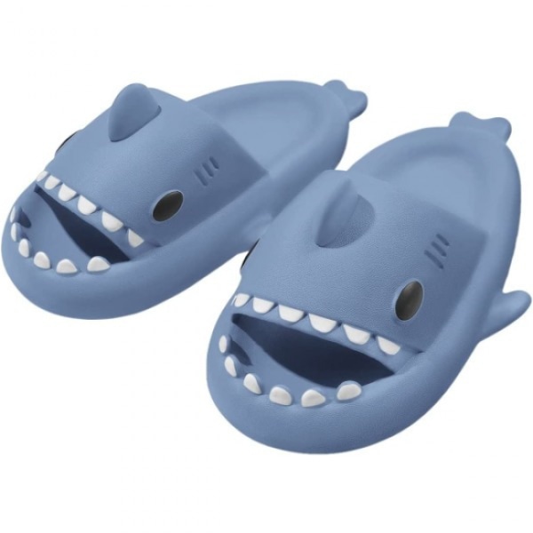 210 (indre længde 21 cm) Haj slippers, unisex voksne og børn