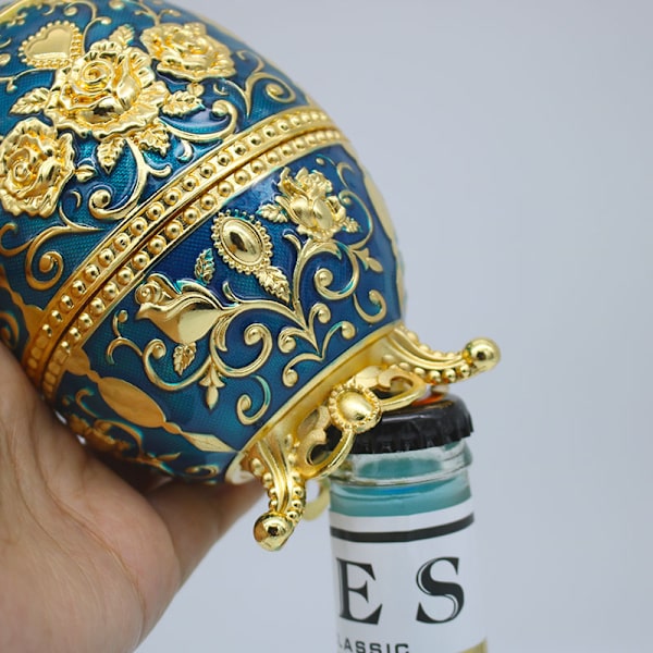 European Creative Egg-Shaped Pressed Toothpick Box Automatic