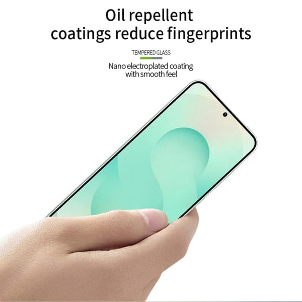 Mofi Screen Protector for Samsung Galaxy S26 9H 3D Curved Full Glue - Black