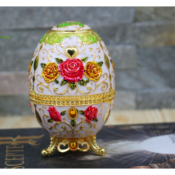 European Creative Egg-Shaped Pressed Toothpick Box Automatic