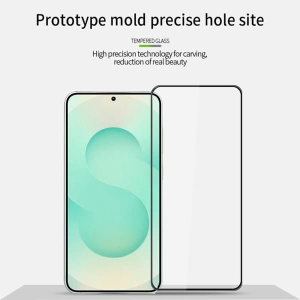 Mofi Screen Protector for Samsung Galaxy S26 9H 3D Curved Full Glue - Black