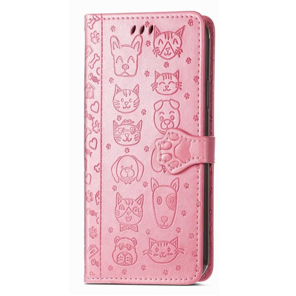 Wallet Case for Samsung Galaxy S26 Artificial Leather - Pink