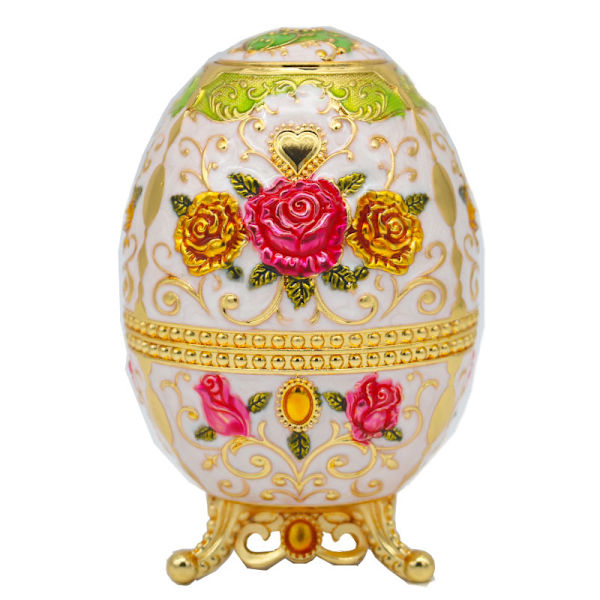 European Creative Egg-Shaped Pressed Toothpick Box Automatic