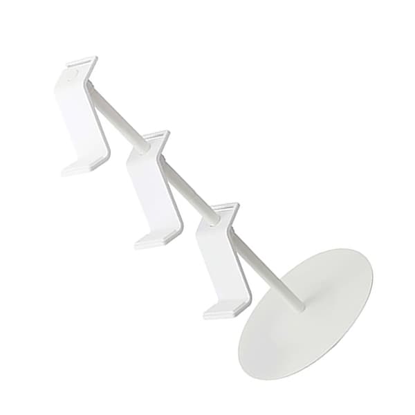 3-Layer Game Controller Holder Hollow Headphone Game Console Controller Stand Organizer for XBOX White