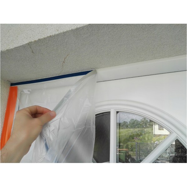 4x Udendørs Malerfolie Med Tape – Speedy Mask 110cm x 33m 110cm/33m