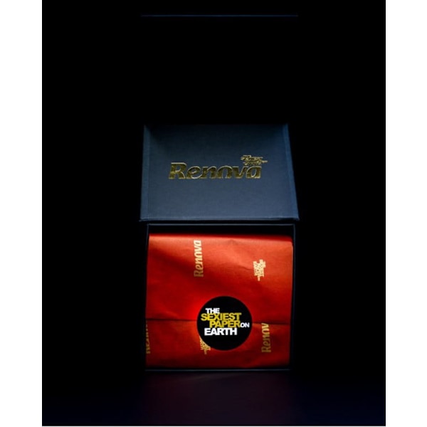 Luxuös Toalettpapper RENOVA Rouge & Noire 4-Warstwy 1 Rulle flerfärgad 1