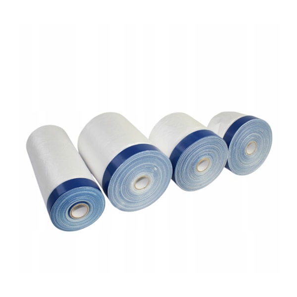 4x Udendørs Malerfolie Med Tape – Speedy Mask 110cm x 33m 110cm/33m