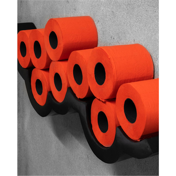 Rødt Toalettpapir Renova Premium 16,1m 3-lags 140 ark 6 ruller rød