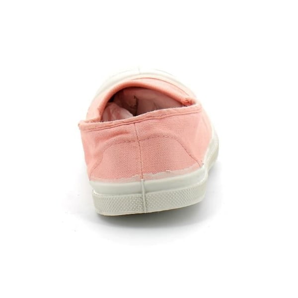 Bensimon Elastic Ballerina - Lyserød - Kvinder - Bomuld Canvas - Gummi Lyserød 36