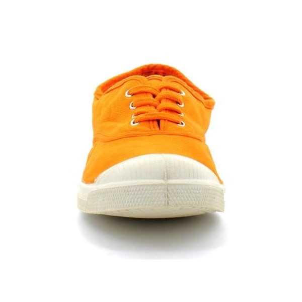 Herresneakers - BENSIMON - Snørebånd - Orange - Gurkemeje - Flad Gurkemeje 36