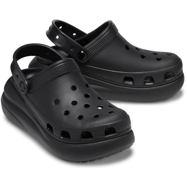 Crocs Classic Crush Clog Clogs - Sort - Voksne mænd - Størrelse 36/37 - Syntetisk overdel Blk 36