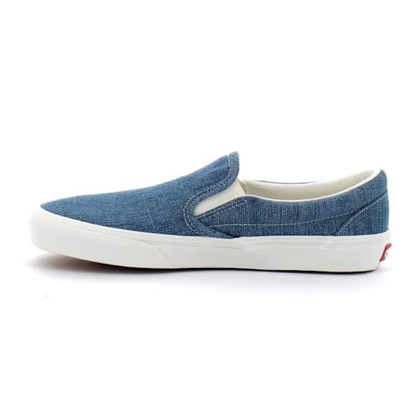 Slip-On Summer - MÆRKE - Blå hvid - Mænd - Elastik - Flad - Canvas Blå hvid 41