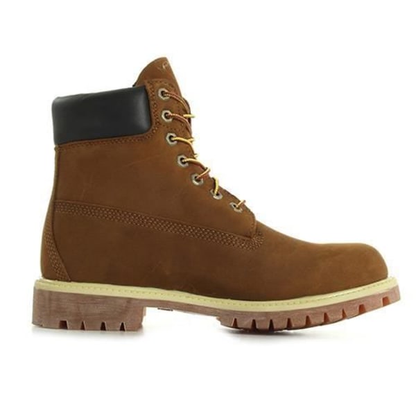 Timberland - 6 tommer Prem Boot Rust 72066 - Mænd - Brunt nubuck læder - Gummi ydersål Kamel, mørkebrun og tyggegummi 42