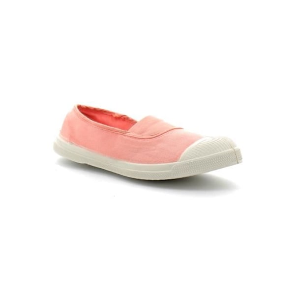 Bensimon Elastic Ballerina - Lyserød - Kvinder - Bomuld Canvas - Gummi Lyserød 36