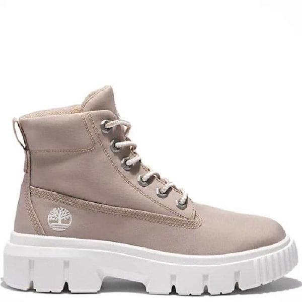 Naisten nilkkurit - TIMBERLAND GREYFIELD - Tasakantainen - Nauhanauhat - Beige Beige 36