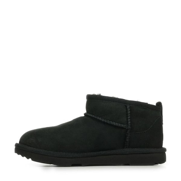 UGG drengestøvler CLASSIC ULTRA MINI 1130750K - Sort - Str. 33,5 - Stramspænde sort 36