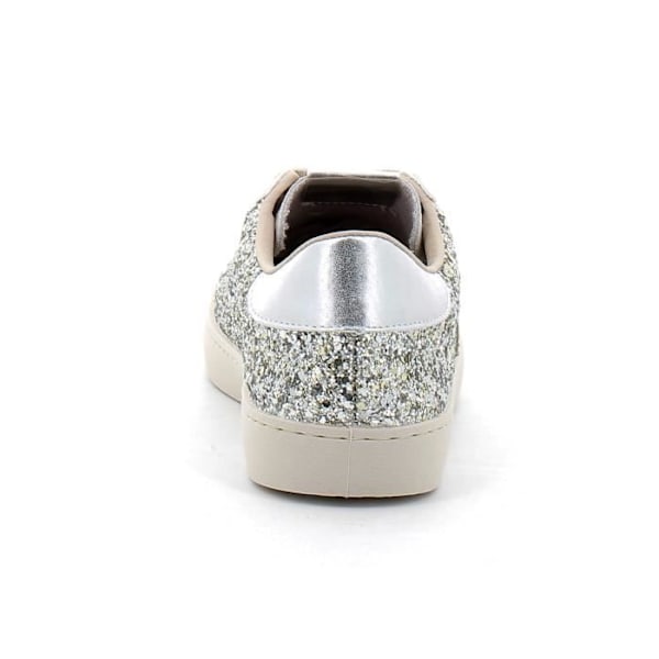 Low-top glitter læder sneaker - VICTORIA - 1126196 - Plata - Herrer - Snørebånd Plata 37