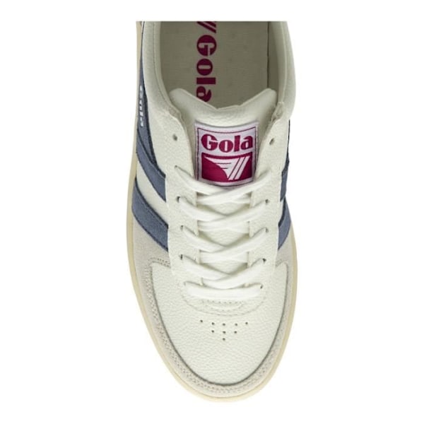 Gola Grandslam Trident Læder Sneaker - Hvid-Fushia hvid 38