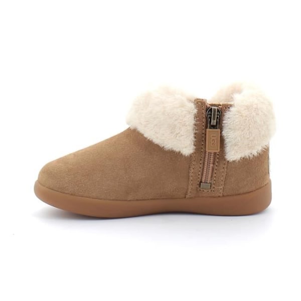 Dreamee Brown Slipper - UGG - Mænd - Uregelmæssig manchet - UGGplush™ - Lynlås Brun 28