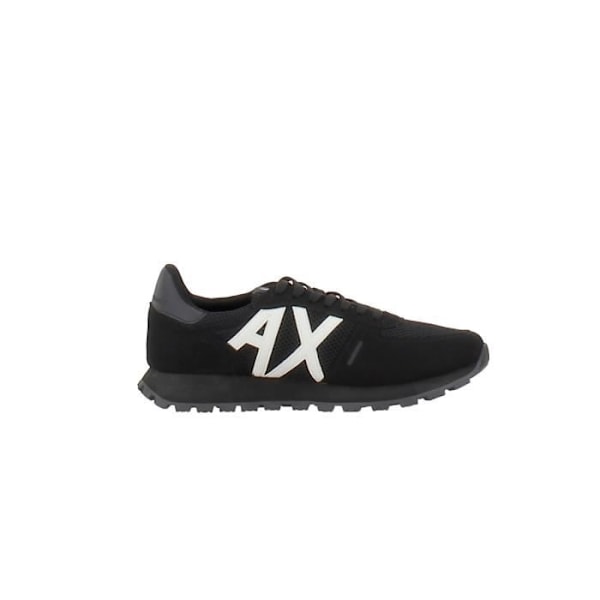 Armani Exchange PLASTIC SNEAKER sneaker - ARMANI EXCHANGE - XUX169-XV660-N814 - Syntetisk - Sort - Snørebånd sort 42