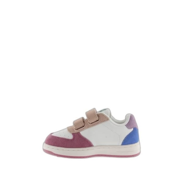 Børnesneakers - VICTORIA - 1124116 - Læder - Blandet - Rosa - Snørebånd - Flade Rose 32