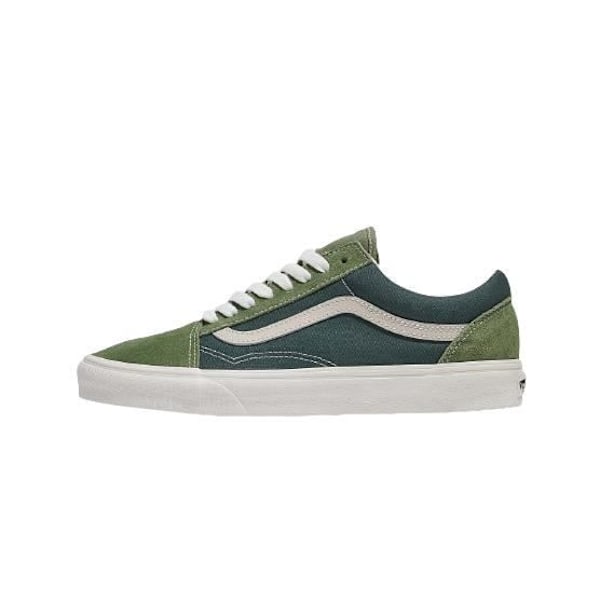 Vans Old Skool Tri-Tone Green Tennarit - Vans - Unisex - Tekstiiliä - Nauhat - Litteät Grøn 40