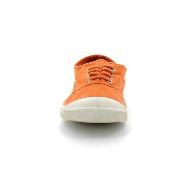 BENSIMON Orange sneakers med blonder - Mænd - Tekstil - Flade Koral 40