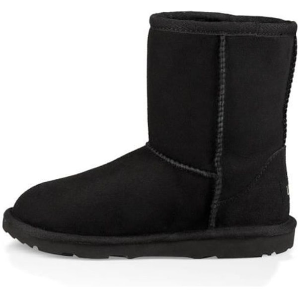 UGG K Classic II Støvle - ZZZ BÆLTE - Sort - Børne - Høj - Dobbeltsidet fåreskind sort 31