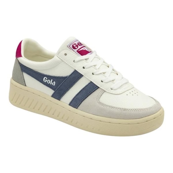 Gola Grandslam Trident Læder Sneaker - Hvid-Fushia hvid 36