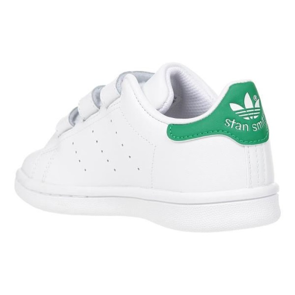 adidas Originals Stan Smith Cadet Sneaker - Hvid/Grøn - Barn - Flad - ADIDAS ORIGINALS Hvid/grøn 34