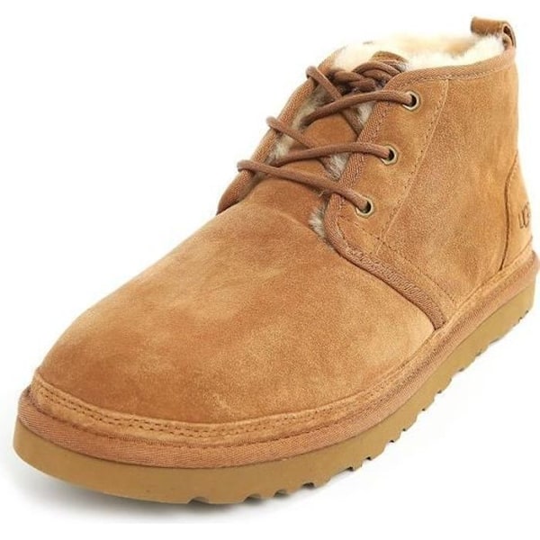 UGG Neumel Herresko - Chtaigne - Ruskind-Nubuck - Snørebånd - Komfortabel og holdbar Beige 44 1/2