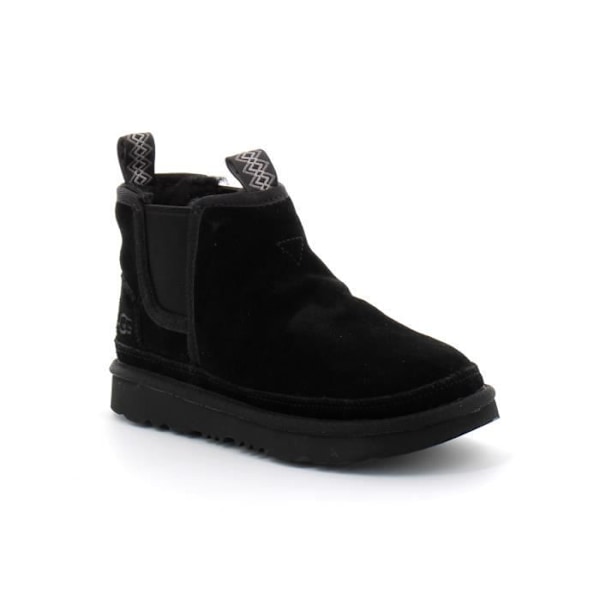 Neumel Chelsea Kids Boot - UGG - Sort - Ruskind-Nubuck - Elastik - Lav sort 33 1/2