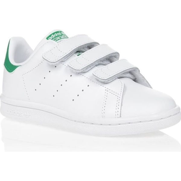 adidas Originals Stan Smith Cadet Sneaker - Hvid/Grøn - Barn - Flad - ADIDAS ORIGINALS Hvid/grøn 29