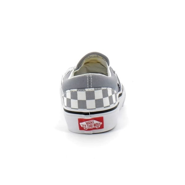 Vans Slip-On Sko Junior Grå - Mænd - Bracken - Klassisk skakternet print Bracken 27