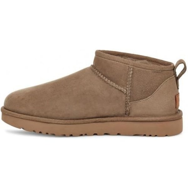 Damestøvler - UGG - CLASSIC ULTRA MINI - Brun - Ruskind - Fåreskind Brun 37