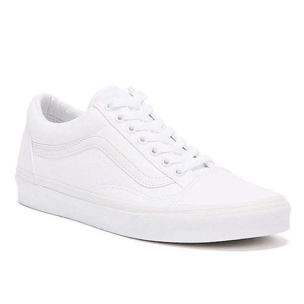 Vans Old Skool Sneaker - Hvid - Snørebånd - Herrer/Damer hvid 44