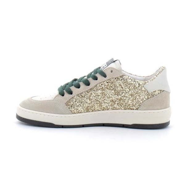 Low Top Sneakers - SEMERDJIAN - Dany Beige - Mænd - Læder - Snørebånd - Flade Beige 36