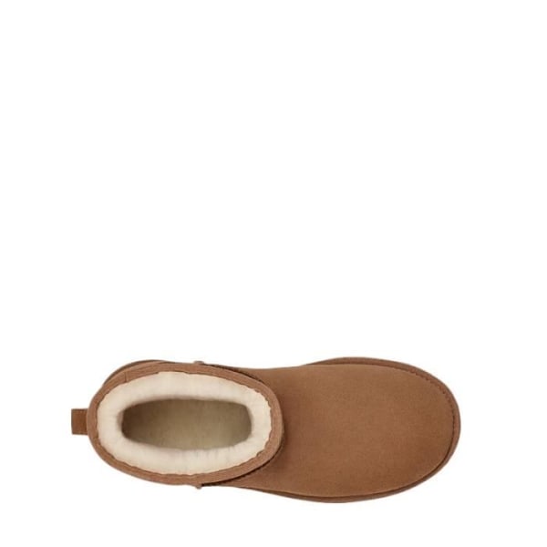 UGG CLASSIC MINI PLATFORM støvle - Brun - Overdel i ruskind - UGGplush™ 17 mm 80 % genbrugsuld Brun 37